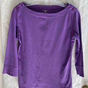 Jones New York Sport 3/4 length tee shirt - Size S